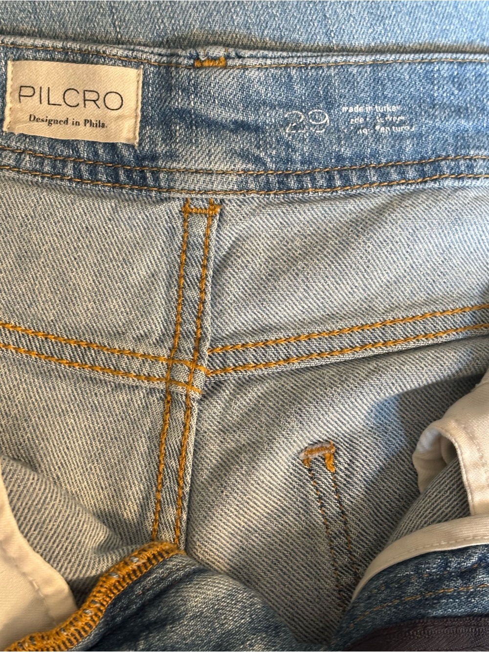 Anthropologie Pilcro The Adi Safie Frayed Hem Jeans Size 29 EUC - Picture 5 of 9